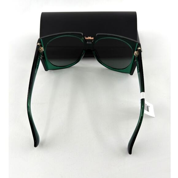 MaxMara Women\'s Dark Green Anne Oversized Square Eyewear Sunglasses main image 9
